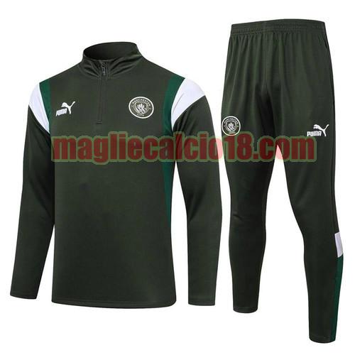 maglia manchester city 2023-2024 verde scuro a231143
