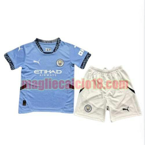 maglia manchester city 2024-2025 bambino prima