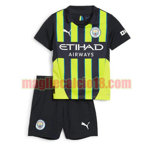maglia manchester city 2024-2025 bambino seconda
