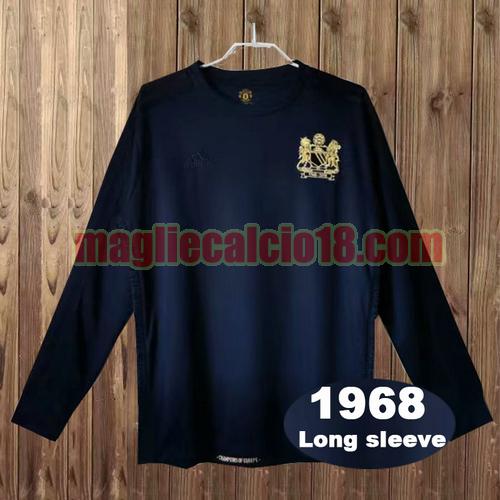 maglia manchester united 1968 blu manica lunga