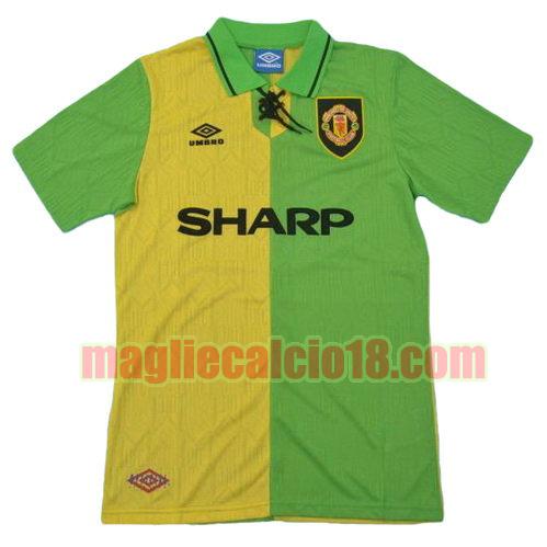 maglia manchester united 1992-1994 seconda divisa manica corta