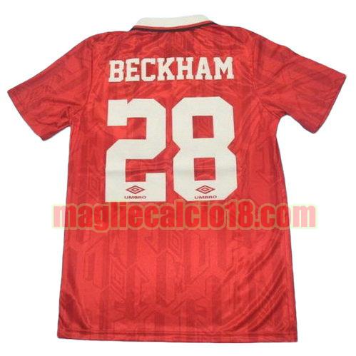 maglia manchester united 1994 prima divisa beckham 28
