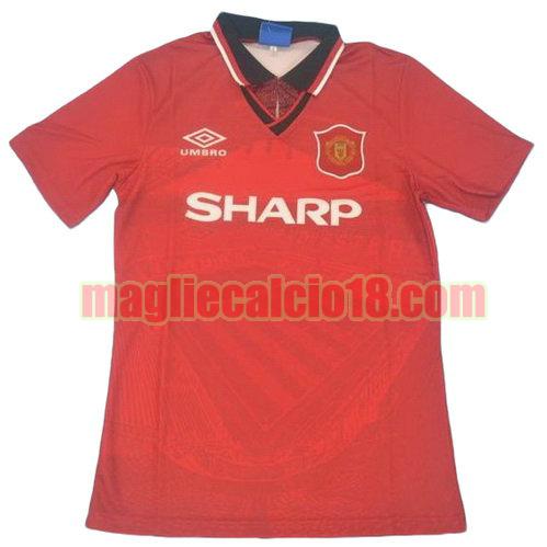 maglia manchester united 1995-1996 prima divisa manica corta