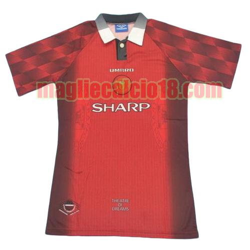 maglia manchester united 1996 prima divisa manica corta