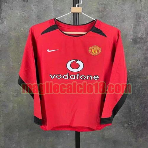 maglia manchester united 2004-2005 primera hombre manica lunga