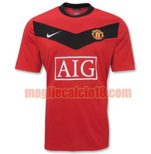 maglia manchester united 2009-2010 prima rosso