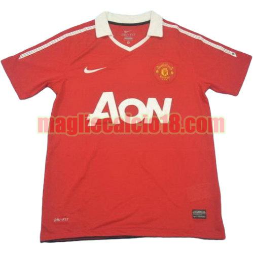 maglia manchester united 2010-2011 prima divisa manica corta