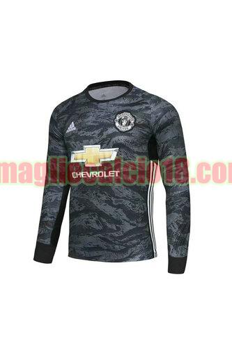 maglia manchester united 2020-2021 portiere nero manica lunga