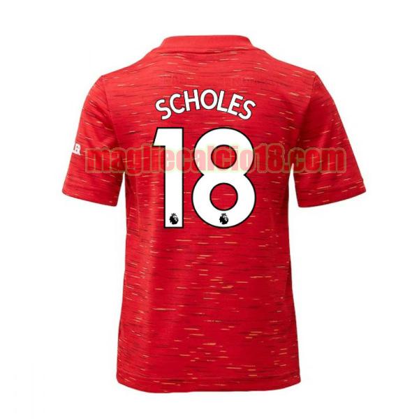 maglia manchester united 2020-2021 prima scholes 18