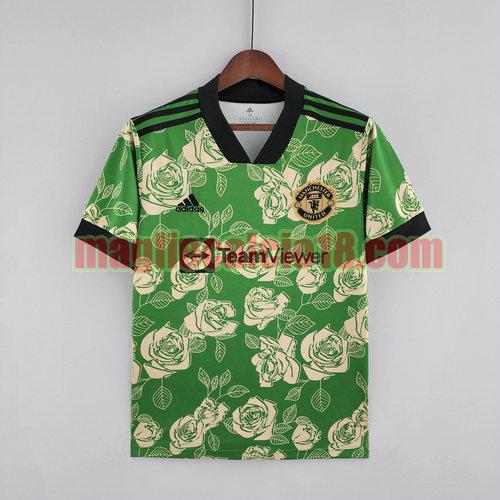 maglia manchester united 2022-2023 rose edition verde