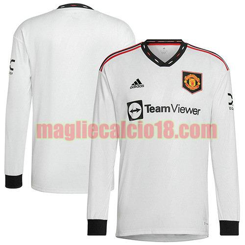 maglia manchester united 2022-2023 seconda maniche lunghe