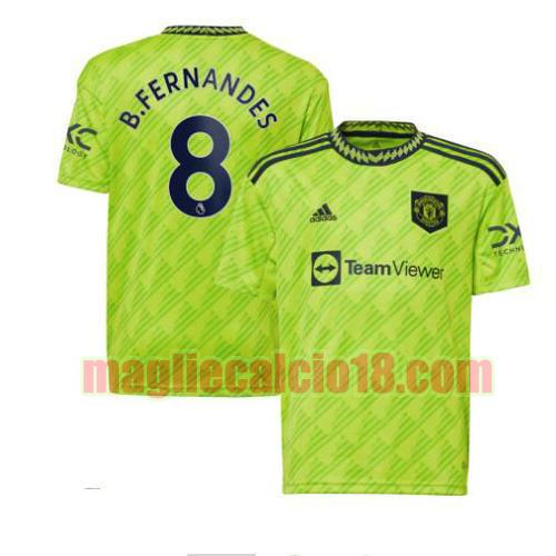 maglia manchester united 2022-2023 terza b.fernandes 8