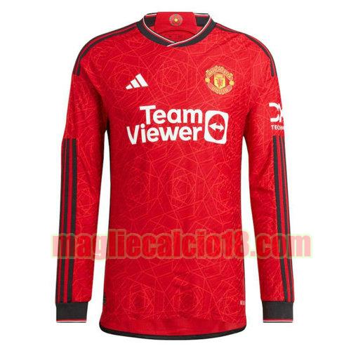 maglia manchester united 2023-2024 manica lunga prima