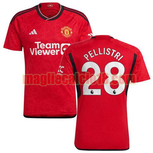 maglia manchester united 2023-2024 pellistri 28 prima