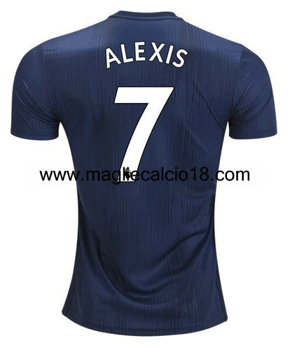 maglia manchester united Alexis seconda divisa 2018-2019