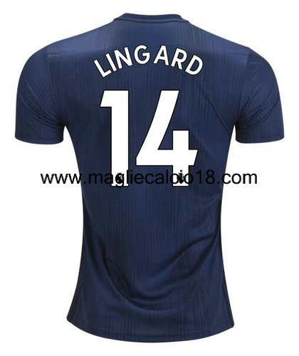 maglia manchester united Lingard seconda divisa 2018-2019