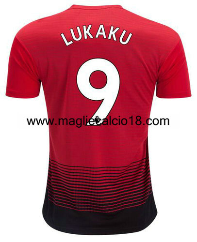 maglia manchester united Lukaku prima divisa 2018-2019