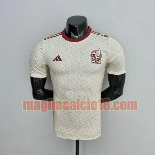 maglia messico 2022-2023 seconda player version bianca