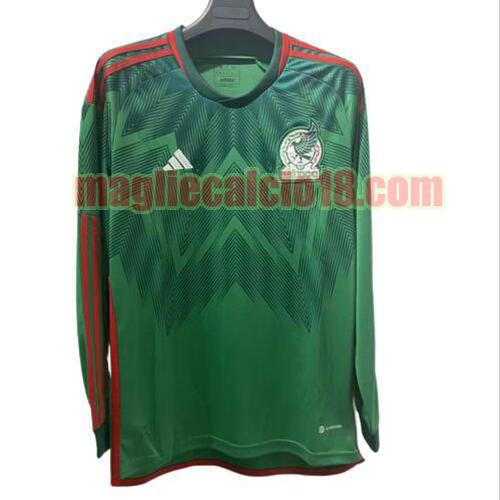 maglia messico 2022 prima maniche lunghe