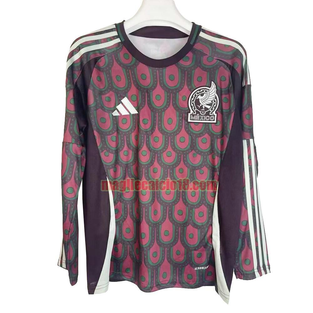 maglia messico 2024-2025 manica lunga prima