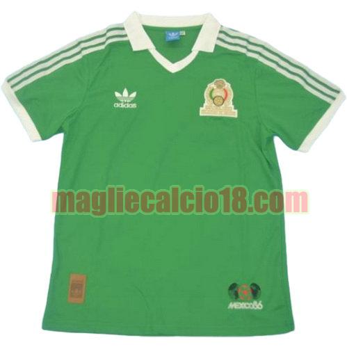 maglia messico coppa del mondo 1986 prima divisa manica corta