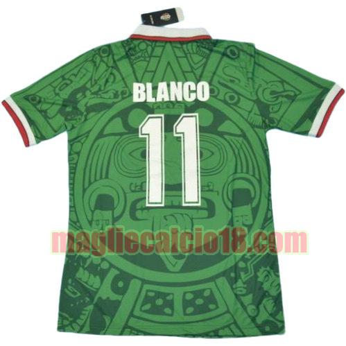 maglia messico coppa del mondo 1998 prima divisa bianco 11