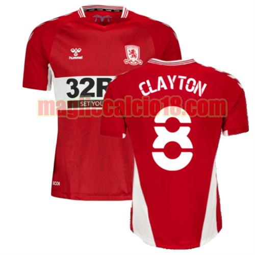 maglia middlesbrough 2021-2022 prima clayton 8