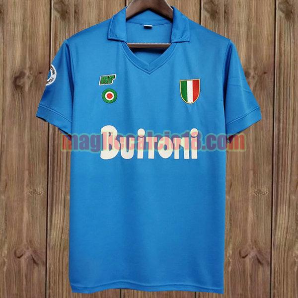 maglia napoli 1987-1988 prima blu