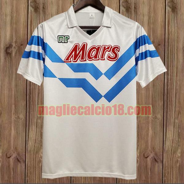 maglia napoli 1988-1989 seconda bianco