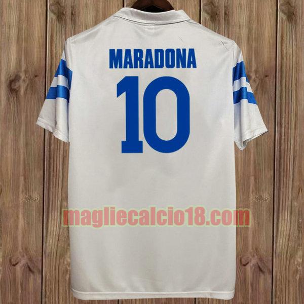 maglia napoli 1988-1989 seconda biancomaradona 10