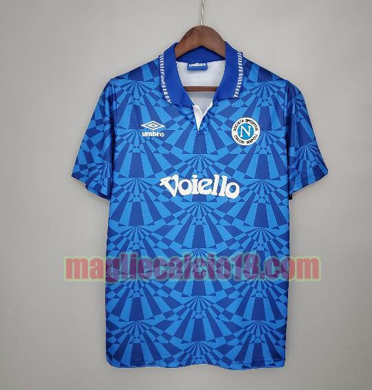 maglia napoli 1991-1993 prima divisa manica corta