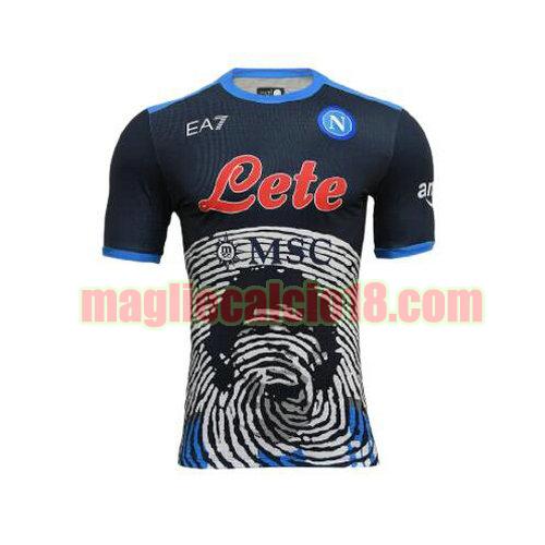 maglia napoli 2021-2022 edizione firmata nero