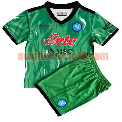 maglia napoli 2021-2022 portiera bambino