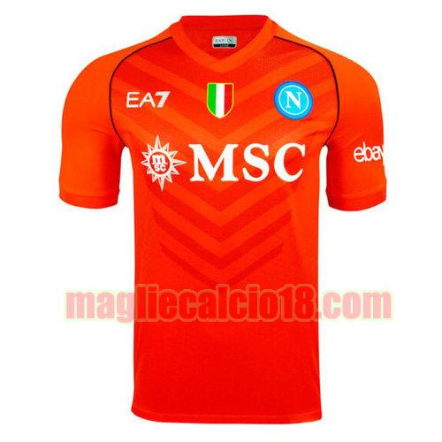 maglia napoli 2023-2024 arancia thailandia portiere