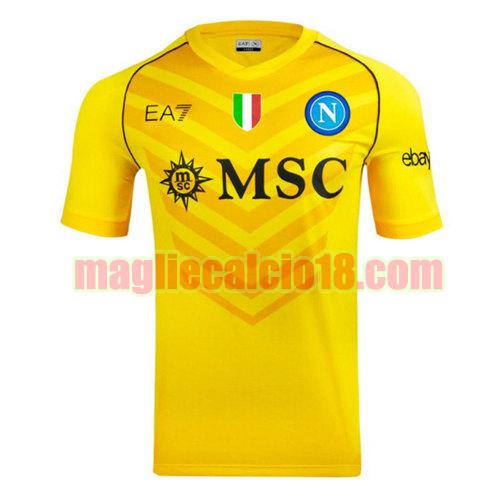 maglia napoli 2023-2024 giallo thailandia portiere