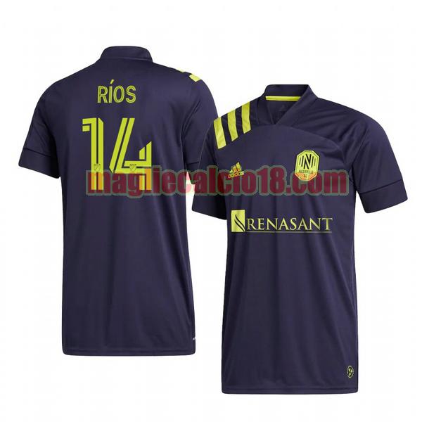 maglia nashville sc 2020-2021 seconda daniel rios replica 14