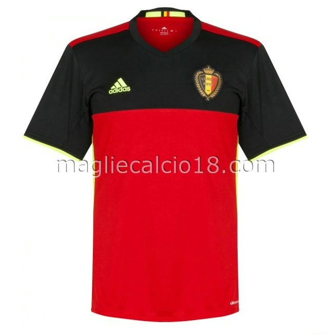 prima divisa maglia nazionale belgio 2016/2017