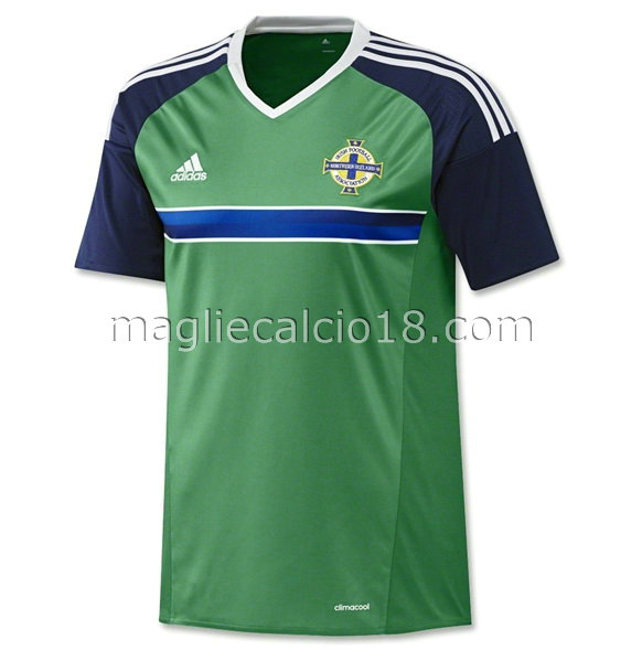 prima divisa maglia nazionale irlanda del nord 2016/2017
