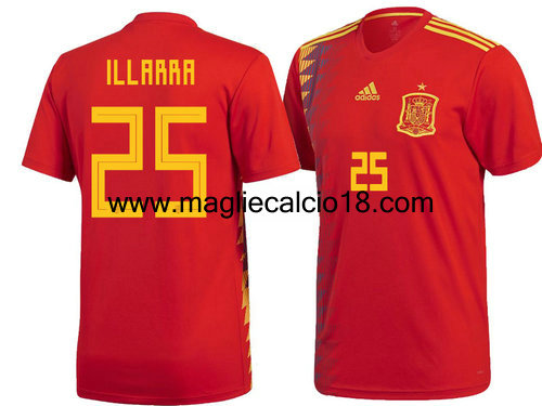 maglia nazionale spagna Illarramendi prima divisa 2018-2018