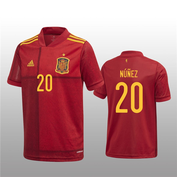 maglia nazionale spagna Unai Nunez prima divisa 2020-2021
