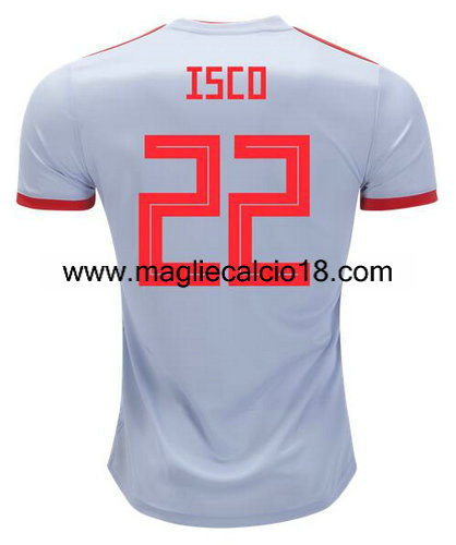 maglia nazionale spagna isco seconda divisa 2018-2018