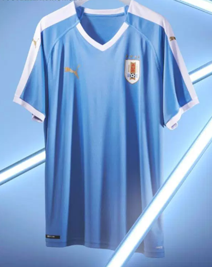 prima divisa maglia nazionale uruguay 2019-2020