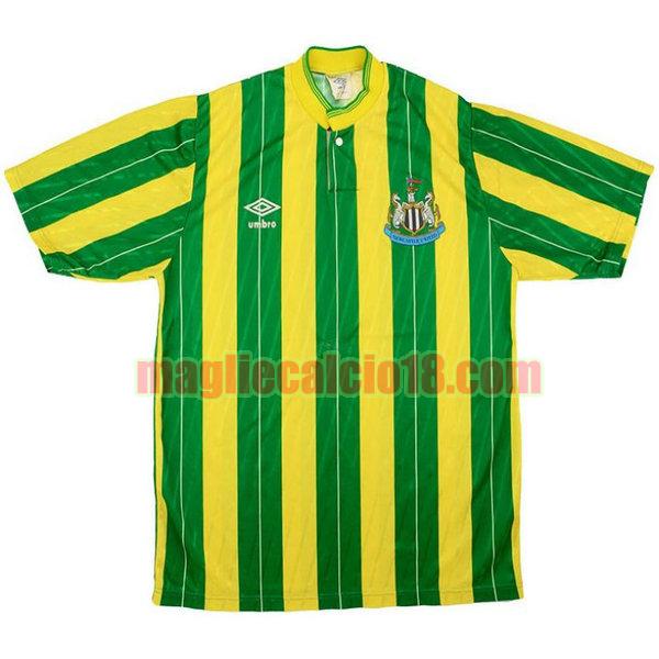 maglia newcastle united 1988-1990 seconda verde