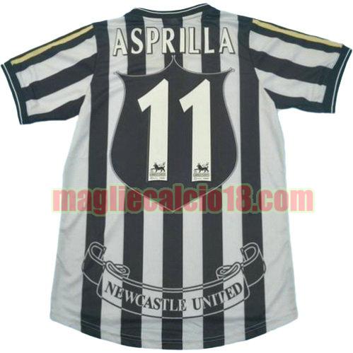 maglia newcastle united 1997-1999 prima divisa asprilla 11