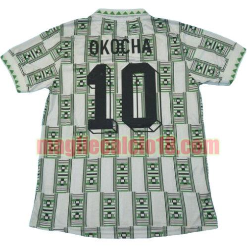 maglia nigeria 1994-1995 prima divisa okocha 10