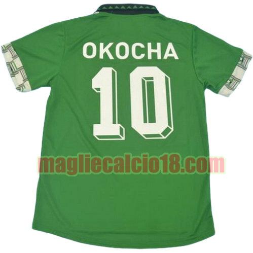 maglia nigeria 1994 seconda divisa okocha 10