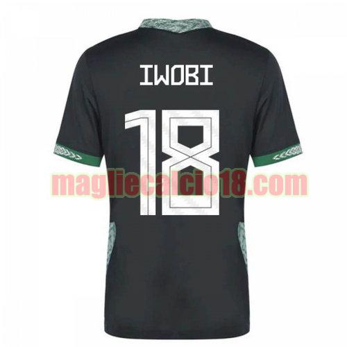 maglia nigeria 2020-2021 seconda iwobi 18