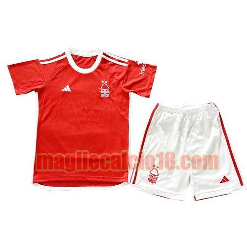 maglia nottingham forest 2023-2024 bambino prima