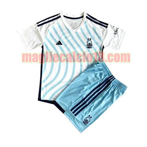 maglia nottingham forest 2023-2024 bambino seconda