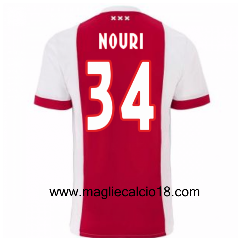 prima divisa maglia afc ajax nouri 2018-2018